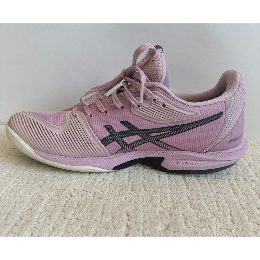 ASICS Women's Solution Speed FF Tennis Pickleball Sneaker SZ 8 Lt Ube/Indigo Fog - Picture 2 of 16